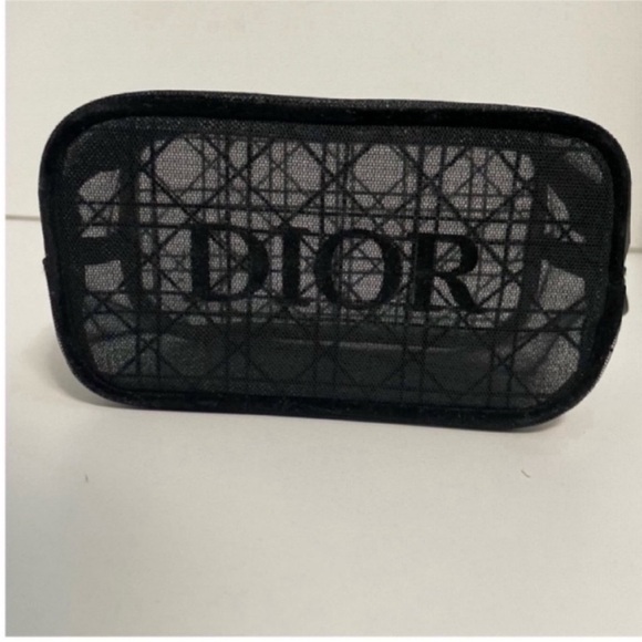 Dior gift Black Mesh Pouch - Picture 3 of 9